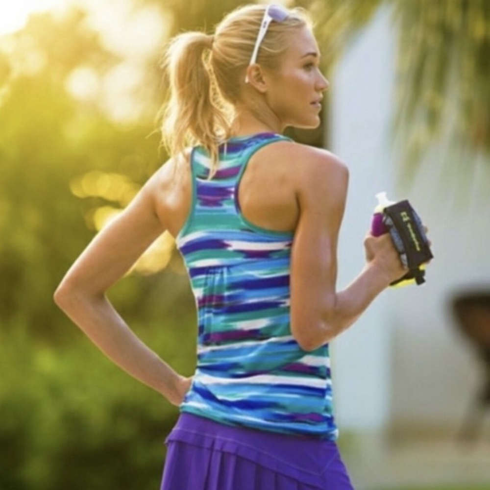 Athleta airbrush print tinker tank S